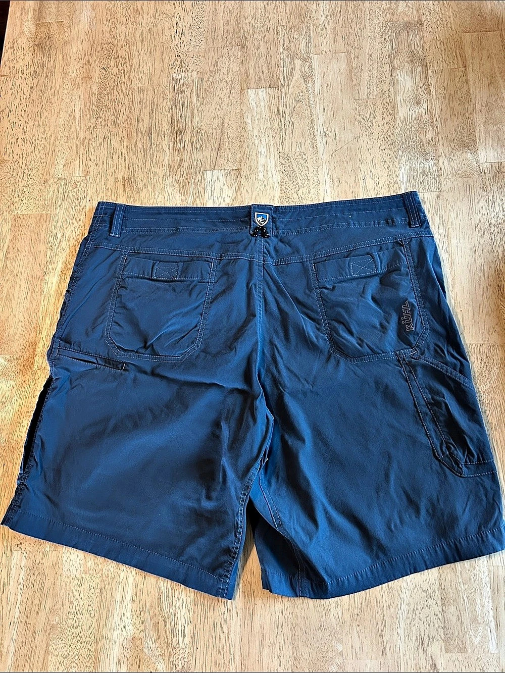 Kuhl Cargo Short Men's Cargo Shorts Blue Waist 40